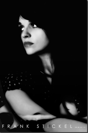 Fotostrcke Christina in schwarz weiß